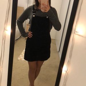 Black Overall Dress